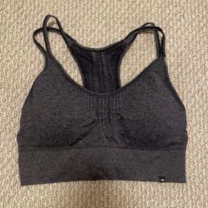 *Like New* Marika size M/L heathered gray sports bra w/ pads